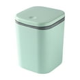 thumbnail image 1 of Mini Trash Can with Lid, Small Garbage Container Bin for Desktop, Tabletop, Coffee Table Or Countertop, Good Tightness, Compact and Portable, Green, 1 of 6