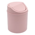 thumbnail image 1 of Mini Trash Can with Swing Lid - Plastic Tiny Waste Bin for Desktop, Small Garbage Can for Office, Kitchen, Bathroom, Bedroom & Vanity Tabletop Organizer, 1 of 6