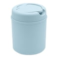 thumbnail image 1 of Mini Can with Swing Lid - Tiny Waste Bin for Desktop, Small Garbage Can for Office, Kitchen, Bathroom, Bedroom & Vanity Tabletop Organizer, 1 of 6