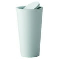 thumbnail image 1 of Mini Trash Can with Lid , Modern Wastebasket Mini Waste Bin with Swing Lid Plastic Garbage Can for Kitchen, Office, Desktops, Car, 1 of 3