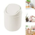 thumbnail image 1 of Mini Can with Lid, Desktop Garbage Cans with Swing Lid Tiny Countertop Garbage Bin Small Table Top Waste Basket for Home Office, 1 of 5