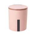 thumbnail image 1 of Mini Trash Can with Lid, Plastic Desktop Waste Bin, Compact Countertop Garbage Basket for Home Office Kitchen Bathroom, 6.2 Inch, 1 of 6