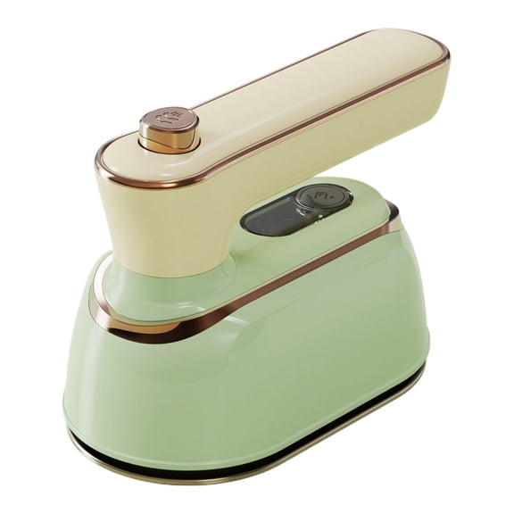 Mini Travel Iron, 1000W Portable Travel Iron With 70ml Water Tank, 180 Degree Rotatable Handle, Mini Steam Iron, Fast Ironing, Durable Ironing Machine for Home & Outdoor Travel, 1Pc(Green,5x3x3.9")