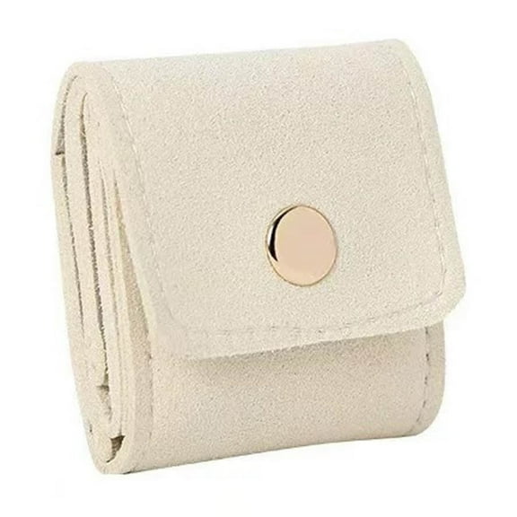 Portable Mini Travel Jewelry Organizer for Earrings Rings Necklaces and Accessories – Versatile Cosmetic Storage Pouch for Travel and Everyday Use