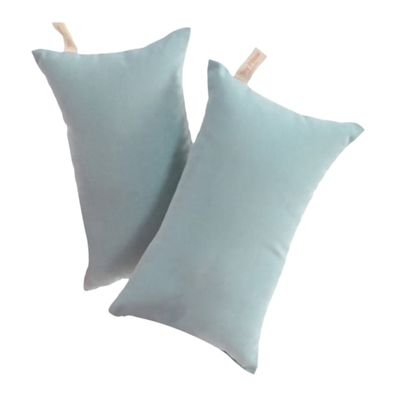 Mini Travel Pillows, Decorative Microfiber Throw Pillows, Neck and Lumbar Support Cushions, Compact Bedding Accents, Mini Pillows, Small Pillows for Sofa, Car, Office