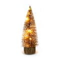 thumbnail image 1 of Mini- Trees for Christmas Tabletop Christmas Tree Decor Miniature Xmas Tree Christmas Decorations Tabletop Mini- Christmas Decor Christmas Decorations for Tables Brown Wood Bottom 25cm 1PCS, 1 of 9