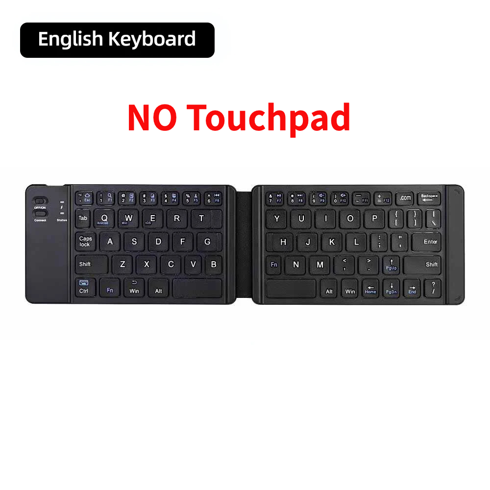 Mini TriFolding Keyboard Bluetooth Wireless Universal Foldable