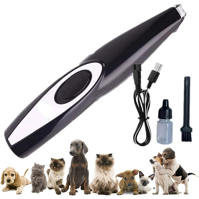 Mini Trimmer, Dog Paw Trimmer, Cordless Small Pet Hair Trimmer