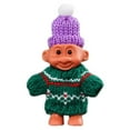 thumbnail image 1 of Mini Troll Doll Lighter Protective Case Cute Lighter Cover with Costume & Hat, 1 of 19