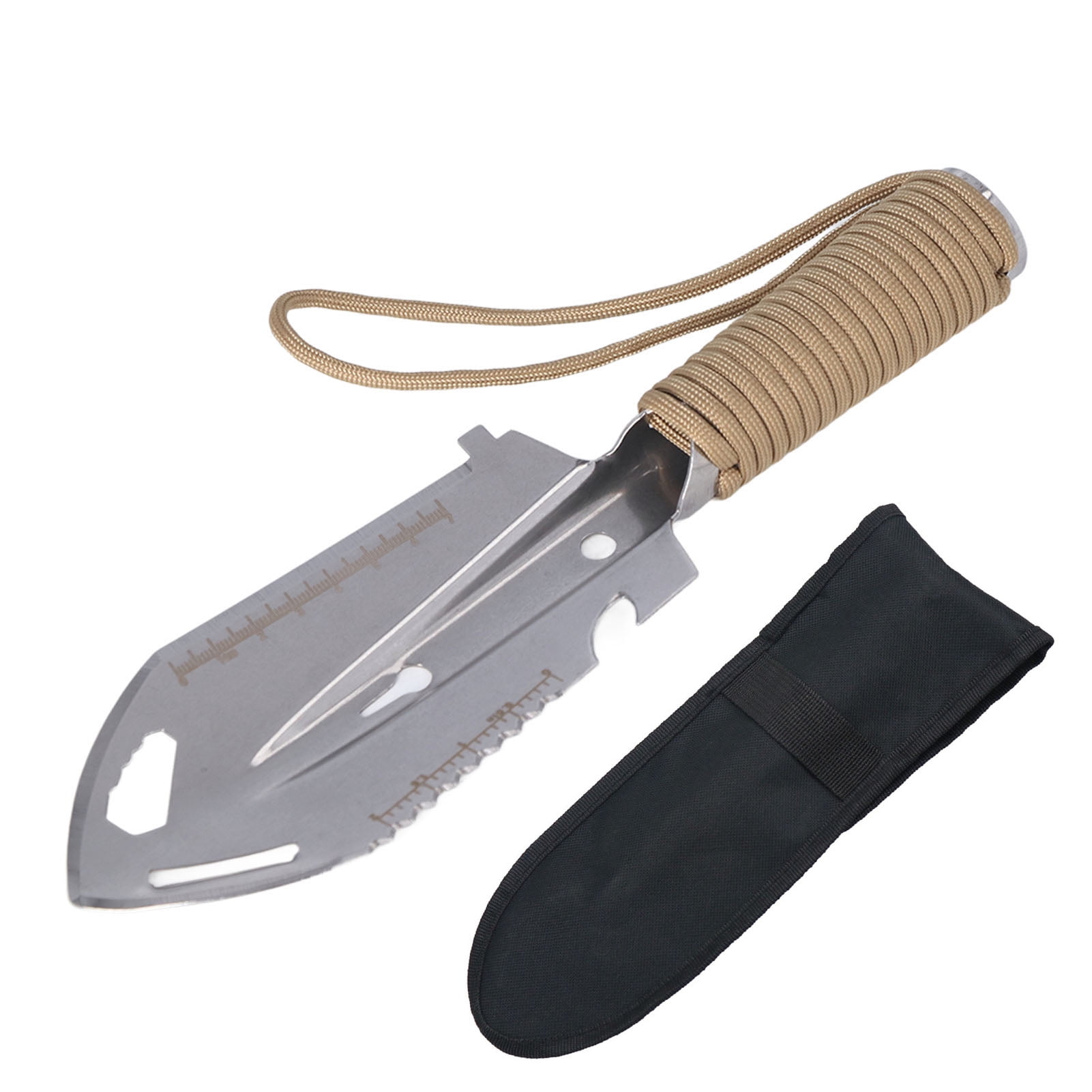 Mini Trowel Backpacking Shovel Multifunctional Stainless Steel for