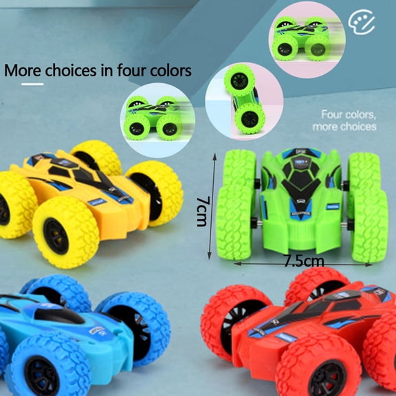 Mini Truck Toy and Race Car Toy Pull Back Toy Cars Pull Back Toys Vehicle 360 Rotation, Gift for Toddler Toys