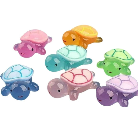 Mini Turtles Resin Animals Cute Turtle Figures For Crafts Garden Landscapes Terrariums