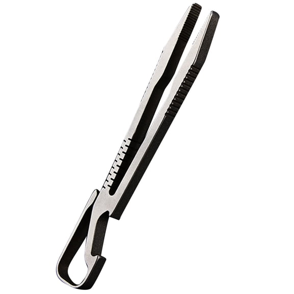 Tweezer Pocket Tweezer Alloy Clamping Tweezers Survival Tools for Outdoor Travel Camp Hiking Home