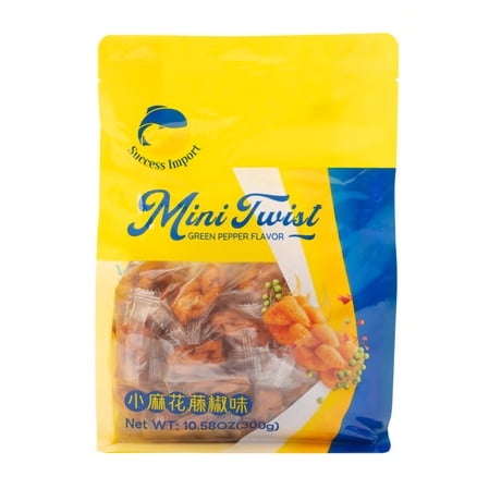 Success Import Mini Twisted Roll Green Pepper - 10.58 oz
