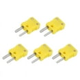 Mini Type K Thermocouple Connector Male Plug Adapter High Temperature