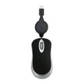 thumbnail image 1 of Mini Type-c Wired Mouse with Retractable Cable Small Travel Mouse 1000DPI Optical Travel Mouse Portable Silent Corded Mice for PC Desktop Notebook Office Accessories, 1 of 1