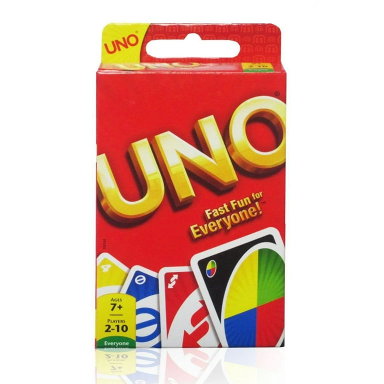 UNO Go Mini Card Game! Travel Version. Pocket Size Instructions