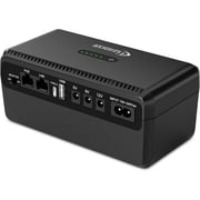 Mini UPS 16000mAh Backup for Router and Modem, Uninterruptible Power with PoE 15V/24V, DC 5V/9V/12V, USB-C for Camera, LED Light, Phone