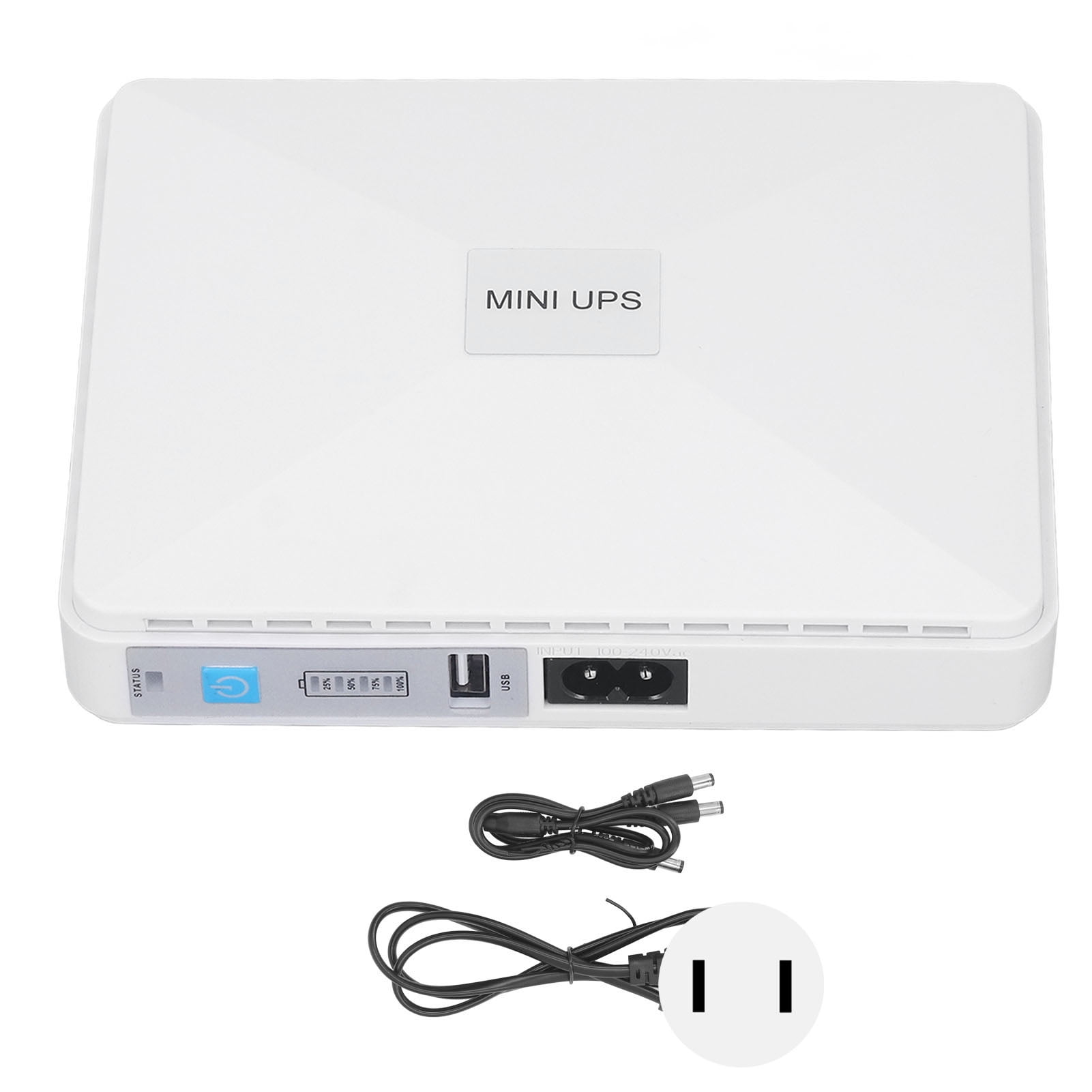 Mini UPS Battery Backup 8800mAh Uninterruptible Power Supply for Router