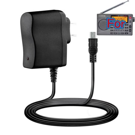 Mini USB 5V AC Dapter Compatible with C. Crane CC Skywave SSB 2 AM, FM, Shortwave