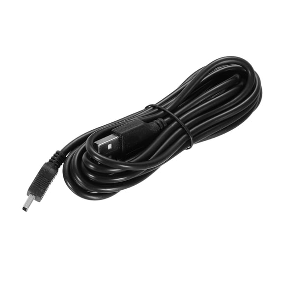 Mini USB Cable, 10ft USB Mini Cable USB to Mini USB Cable Mini USB Short Mini USB Cable Mini USB Cable Short for Phone Power, Black