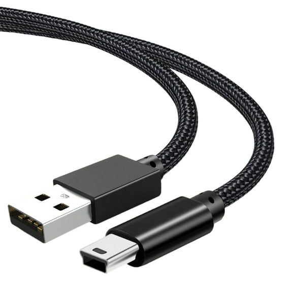 Mini USB Cable Fast Speed Mini USB Cable Fast Speed Transfer Cable Nylon Braided Cord for Fast Data Transfer & Charging