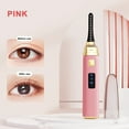 thumbnail image 1 of Mini USB Charging Eyelash Curler, Portable Heated Eyelash Perming Tool, Quick Warm-up, Compact Design, Rechargeable with Long Battery Life, 1 of 2