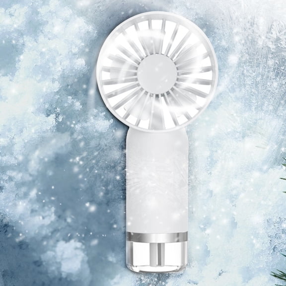 Mini USB Charging Spray Handheld Fan, Portable Misting Cooling Fan for Indoor Fragrance Diffusion and Moisturizing Adjustment in Daily Living Spaces