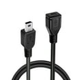 thumbnail image 1 of Mini USB Extension Cable USB 5Pin Male to Female Data Power Extension Cable Adapter for Dash Camera Digital Camera, 1 of 10