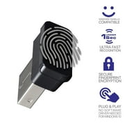 Mini USB Fingerprint Reader Module for Windows 10 11 Hello Biometric Scanner Padlock Smart ID Security Key for PC Laptop