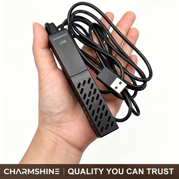 Mini USB Fish Tank Heater 5L Constant Temp for Betta Shrimp Turtle