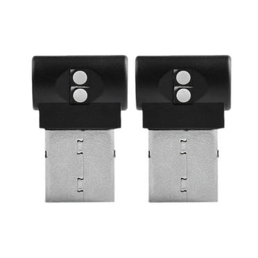Mini USB LED Car Light Interior Mood Neon Atmosphere Ambient Lamps Wireless RGB P0W9