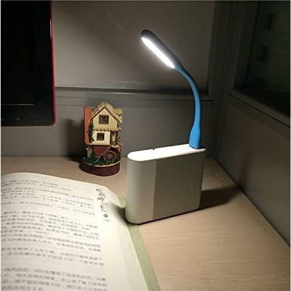 Mini USB Light for Keyboard, Flexible USB Laptop Light, Adjustable USB Lamp for Notebook Computer(Gooseneck Structure, LED Lighting Source, 10-Pack)