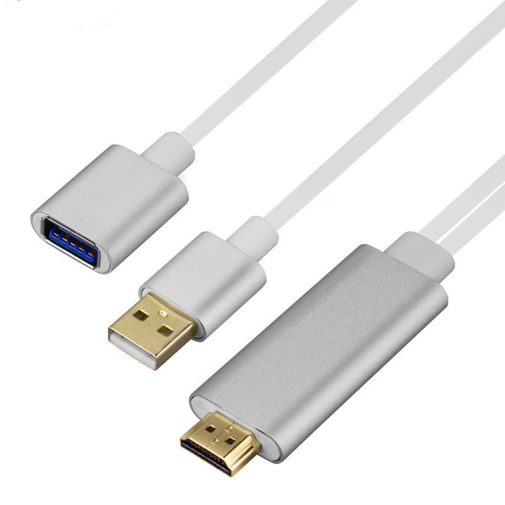 Mini USB MHL To HDMI 1080P TV Adapter Cable HD For Samsung Galaxy S6 S7 Walmart