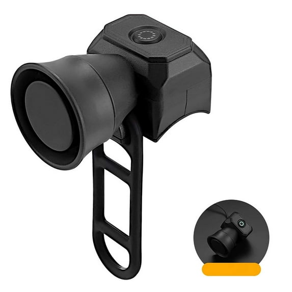 Mini USB Rechargeable Bike Horn Electronic For Biking Riding Accessory Bike Bag Phone Holder Step Bike Outdoor Dirt Bike Headlight Bike Light Rechargeable Wireless Cycling Computer E Dirt Bike Two