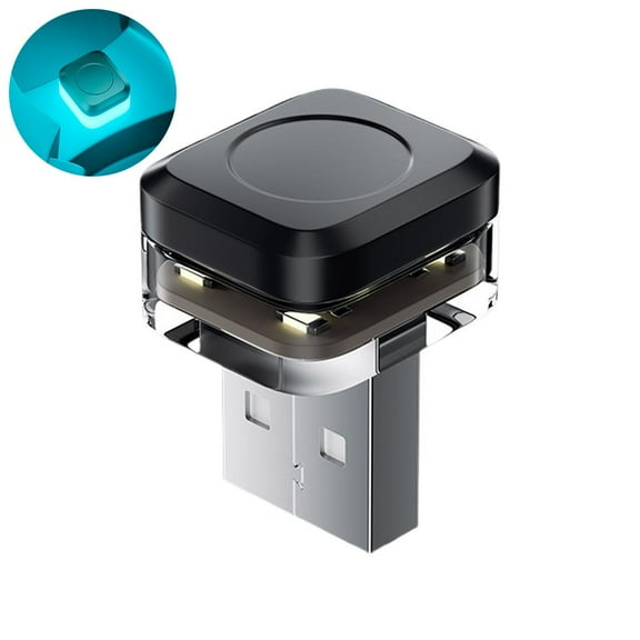Mini USB Sensor Light Car Interior LED Lamp Control Atmosphere Light!A B3P0