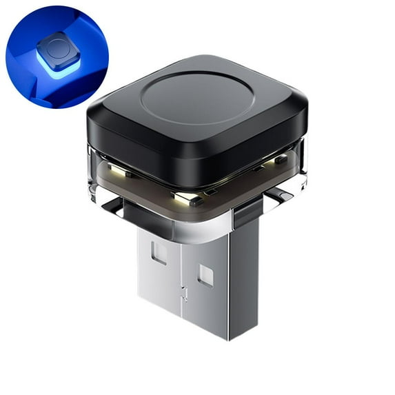 Mini USB Sensor Light Car Interior LED Lamp Control Atmosphere Light XBX