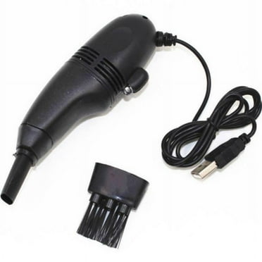 Mini USB Vacuum Keyboard Cleaner Dust Collector Multifunctional Car PC Laptop Computer Cleaning Kit Black