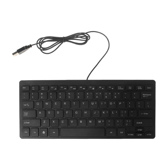 Mini Ultra Thin 104 Keys Gaming Keyboard USB Wired Keyboard Computer E-sports Peripherals for Desktop Laptop