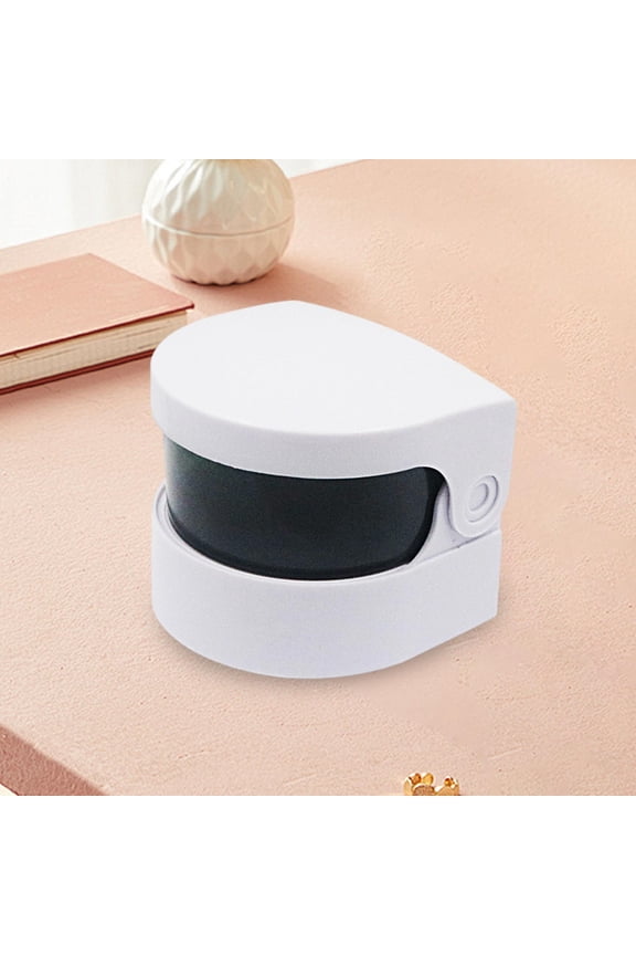 Mini Ultrasonic Cleaner for Rings, Glasses, Dentures and Watches – Portable Washer and Storage Box for Home or Travel