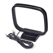 Mini Universal FMAM Loop Antenna For sonys Sharp Chaine Receiver Stereo AV Q7I3