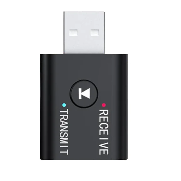 Mini Usb Bluetooth Transmitter Receiver 3.5Mm Aux Audio Adapter Dongle For Pc Tv