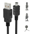 thumbnail image 1 of Mini Usb Mic Cable For Blue Yeti, 1m Yeti Microphone Usb Cable Usb A Male To Mini 5-pin Data Transfer Cable Cord For Blue Yeti Usb Microphone, Blue Sn, 1 of 5