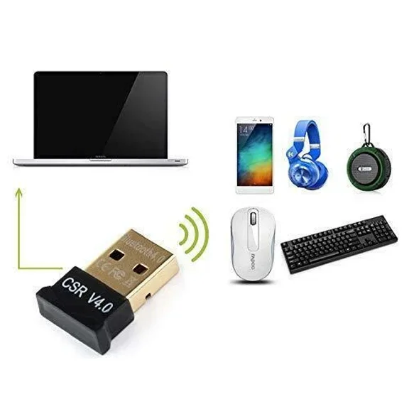 Mini Usb Speed Bluetooth Csr 4.0 3.0 Adapter Dongle For Windows 7 8 10 Pc Laptop