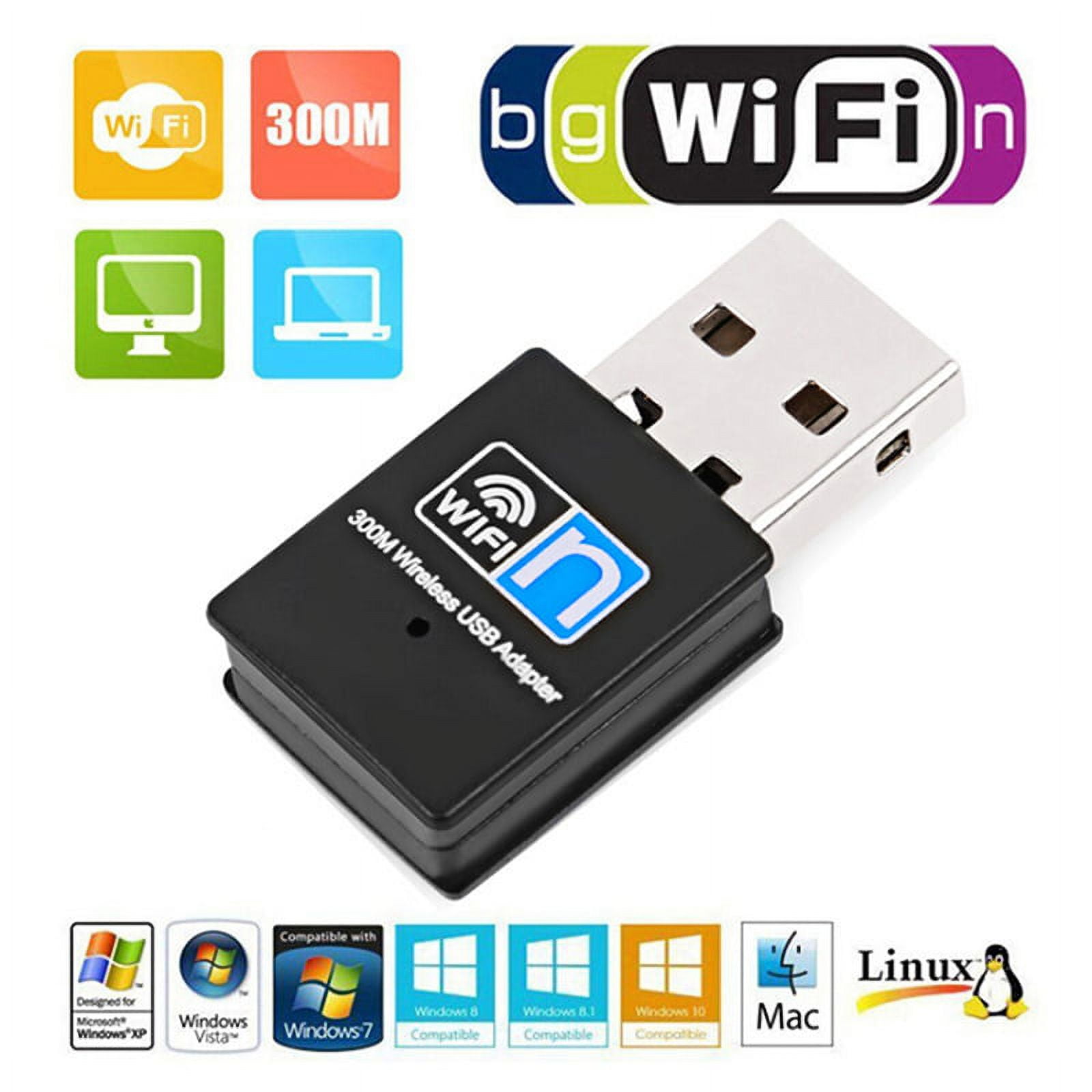 Mini Usb Wireless Network Card 300m Wireless Wifi Receiver Usb Wifi