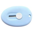 thumbnail image 1 of Mini Utility Knife Plastic Portable Box Cutter Letter Opener Package Opening Tool, Blue, 1 of 2
