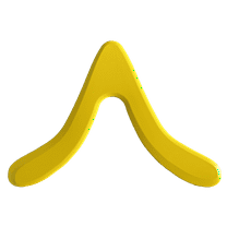 Mini V Boomerangs for Kids - Low Cost real boomerang for kids