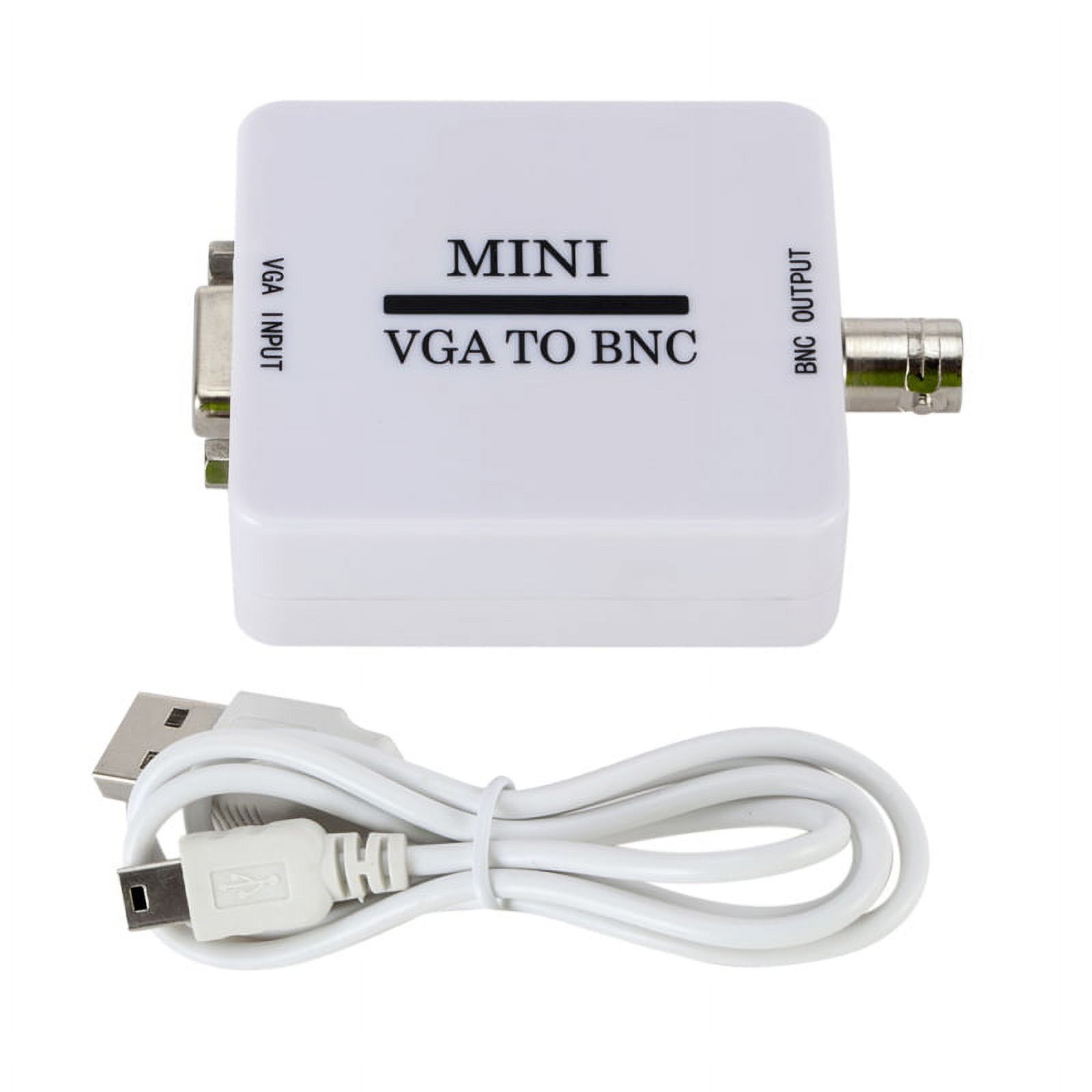 Mini VGA To BNC Video Converter Adapter Conversor
