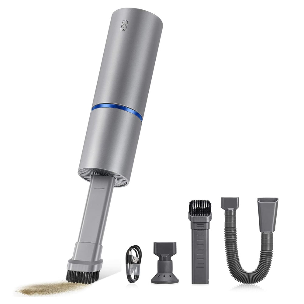 Mini Vacuum, Air Duster and Hand Pump 3 in 1, Small Cordless Handheld