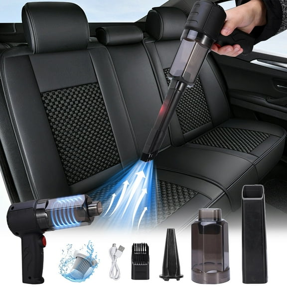 Mini Vacuum Cleaner - Portable Vacuum Cleaner Car Vacuum Dust Kit , Electric Air Dusters-Replace Compressed Air Cans for Pc, Computer Keyboard, Car Duster Cleaning